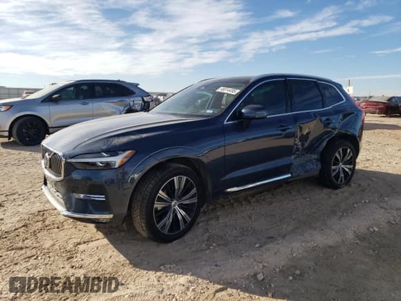 ✅ 2023 Volvo XC60 Plus Bright Theme • VIN: YV4L12DNXP1203748 • Лот: 46814495. Опубликован ранее на Copart с пробегом 5 243 миль. Бесплатный доступ к архиву аукционных продаж из США и подробный отчёт об истории автомобиля на DreamBid. Изображение 1.