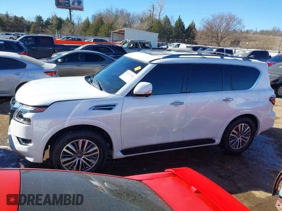 ✅ 2023 Nissan Armada SL • VIN: JN8AY2BD8P9693841 • Lot: 41677765. Listed on IAAI with 27,911 mi. Free auction sales archive from the USA and detailed vehicle history report at DreamBid. Image 15.