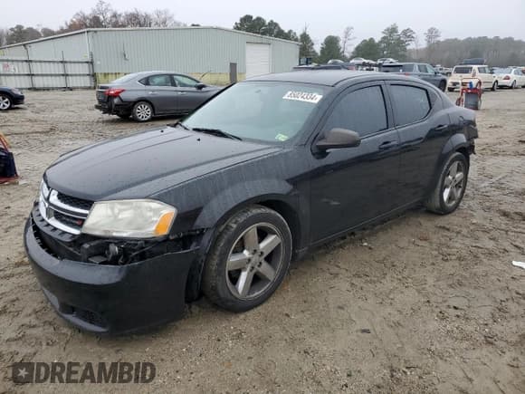 ✅ 2013 Dodge Avenger SE • VIN: 1C3CDZAB8DN657650 • Лот: 85024334. Опубликован ранее на Copart с пробегом 19 887 миль. Бесплатный доступ к архиву аукционных продаж из США и подробный отчёт об истории автомобиля на DreamBid. Изображение 1.
