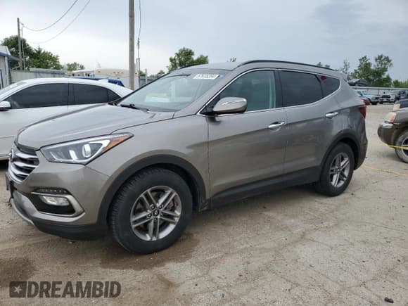 ✅ 2018 Hyundai Santa Fe 2.4L • VIN: 5NMZU3LB5JH081718 • Лот: 57635284. Опубликован ранее на Copart с пробегом 151 375 миль. Бесплатный доступ к архиву аукционных продаж из США и подробный отчёт об истории автомобиля на DreamBid. Изображение 1.