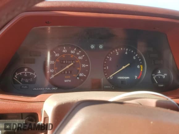 ✅ 1983 Datsun 280ZX • VIN: JN1HZ04S0DX560086 • Lot: 79178604. Listed on Copart with 183,309 mi. Free auction sales archive from the USA and detailed vehicle history report at DreamBid. Image 9.