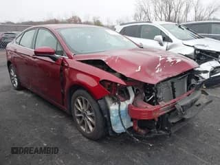 ✅ 2017 Ford Fusion SE • VIN: 3FA6P0HD1HR348078 • Лот: 43723457. Опубликован ранее на IAAI с пробегом 76 957 миль. Бесплатный доступ к архиву аукционных продаж из США и подробный отчёт об истории автомобиля на DreamBid. Изображение 1.