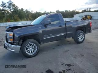 ✅ 2015 Chevrolet Silverado 1500 LS • VIN: 1GCNKPEC3FZ442335 • Lot: 74928024. Listed on Copart with 54,070 mi. Free auction sales archive from the USA and detailed vehicle history report at DreamBid. Image 1.