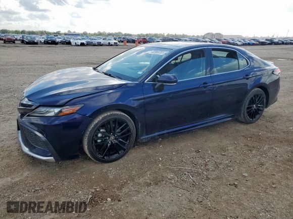 2021 Toyota Camry XSE с VIN 4T1K61AK6MU484599, выставлен на аукционе Copart как лот 82069785 с пробегом 61 740 миль миль и Списание • Salvage title. История ставок и продаж доступна на DreamBid. Изображение 1.