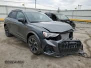 ✅ 2025 Audi Q3 S line Premium Plus • VIN: WA1EECF33S1005372 • Lot: 59595265. Listed on Copart with 698 mi. Free auction sales archive from the USA and detailed vehicle history report at DreamBid. Image 4.