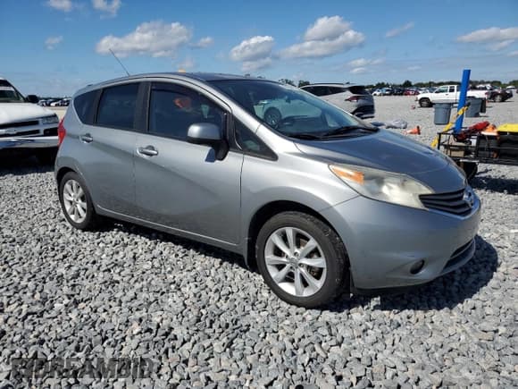 ✅ 2014 Nissan Note S • VIN: 3N1CE2CP7EL409483 • Lot: 90458615. Listed on Copart with 132,783 mi. Free auction sales archive from the USA and detailed vehicle history report at DreamBid. Image 4.