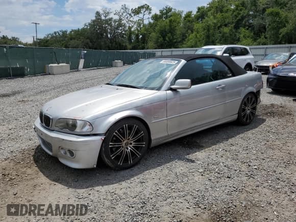 ✅ 2002 BMW 3 Series 330Ci • VIN: WBABS53422JU91762 • Lot: 66088925. Listed on Copart with 196,595 mi. Free auction sales archive from the USA and detailed vehicle history report at DreamBid. Image 1.
