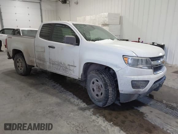 ✅ 2018 Chevrolet Colorado 4WD Work Truck • VIN: 1GCHTBEA5J1108715 • Lot: 41407975. Listed on IAAI with 96,483 mi. Free auction sales archive from the USA and detailed vehicle history report at DreamBid. Image 1.