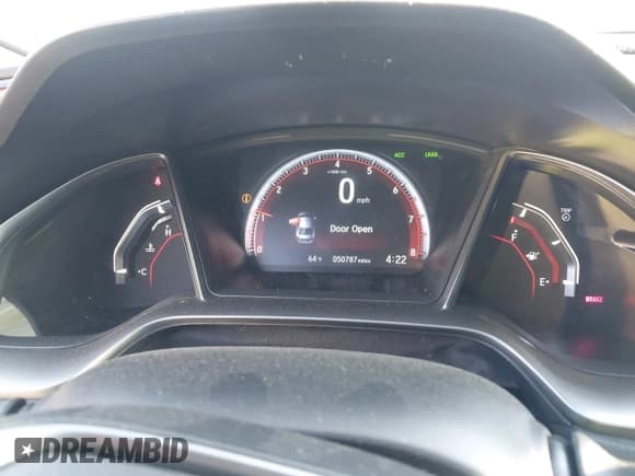 ✅ 2020 Honda Civic Si • VIN: 2HGFC1E54LH706529 • Lot: 43612758. Wystawiony na IAAI z przebiegiem 50 787 mil. Bezpłatny archiwum sprzedaży aukcyjnych z USA i szczegółowy raport historii pojazdu na DreamBid. Zdjęcie 7.