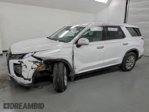 ✅ 2025 Hyundai Palisade SEL • VIN: KM8R2DGE2SU860645 • Lot: 90915145. Listed on Copart with 26,000 mi. Free auction sales archive from the USA and detailed vehicle history report at DreamBid. Image 1.