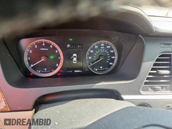 2017 Hyundai Sonata Sport z VIN 5NPE34AF9HH469349, wystawiony jako Copart lot #66605255 z przebiegiem 83 804 mil mil oraz Szkoda całkowita • Salvage title. Historia ofert i sprzedaży dostępna na DreamBid. Obrazek 9.