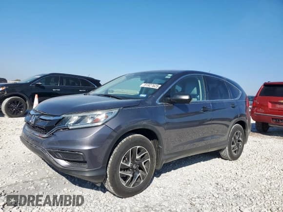 ✅ 2016 Honda CR-V SE • VIN: 2HKRM3H4XGH531773 • Lot: 91927625. Listed on Copart with 128,795 mi. Free auction sales archive from the USA and detailed vehicle history report at DreamBid. Image 1.