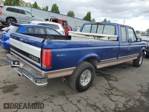 ✅ 1996 Ford F-150 • VIN: 1FTEX14H8TKA28287 • Lot: 57454015. Listed on Copart with 153,005 mi. Free auction sales archive from the USA and detailed vehicle history report at DreamBid. Image 3.