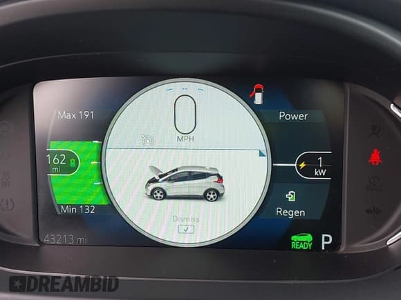 ✅ 2019 Chevrolet Bolt EV LT • VIN: 1G1FY6S0XK4104776 • Lot: 41826691. Wystawiony na IAAI z przebiegiem 43 213 mil. Bezpłatny archiwum sprzedaży aukcyjnych z USA i szczegółowy raport historii pojazdu na DreamBid. Zdjęcie 17.