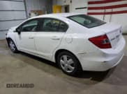 ✅ 2012 Honda Civic LX • VIN: 2HGFB2F57CH595725 • Lot: 70842205. Wystawiony na Copart z przebiegiem 147 185 mil. Bezpłatny archiwum sprzedaży aukcyjnych z USA i szczegółowy raport historii pojazdu na DreamBid. Zdjęcie 2.