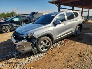 ✅ 2021 Hyundai Santa Fe SE • VIN: 5NMS14AJ2MH359425 • Lot: 82585575. Listed on Copart with 76,534 mi. Free auction sales archive from the USA and detailed vehicle history report at DreamBid. Image 1.