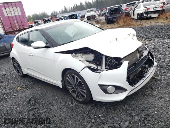 ✅ 2016 Hyundai Veloster Turbo • VIN: KMHTC6AE6GU271645 • Lot: 77475734. Wystawiony na Copart z przebiegiem 117 963 mil. Bezpłatny archiwum sprzedaży aukcyjnych z USA i szczegółowy raport historii pojazdu na DreamBid. Zdjęcie 4.
