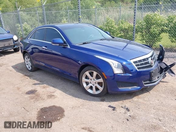 ✅ 2013 Cadillac ATS Luxury • VIN: 1G6AH5R39D0122453 • Lot: 42468056. Listed on IAAI with 96,902 mi. Free auction sales archive from the USA and detailed vehicle history report at DreamBid. Image 1.