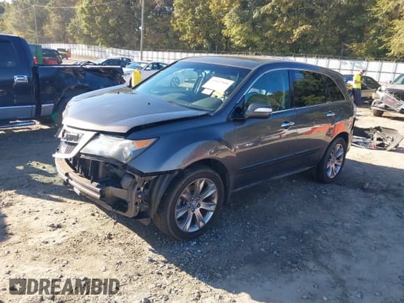 ✅ 2012 Acura MDX Advance • VIN: 2HNYD2H66CH549272 • Lot: 43437999. Listed on IAAI with 197,555 mi. Free auction sales archive from the USA and detailed vehicle history report at DreamBid. Image 2.