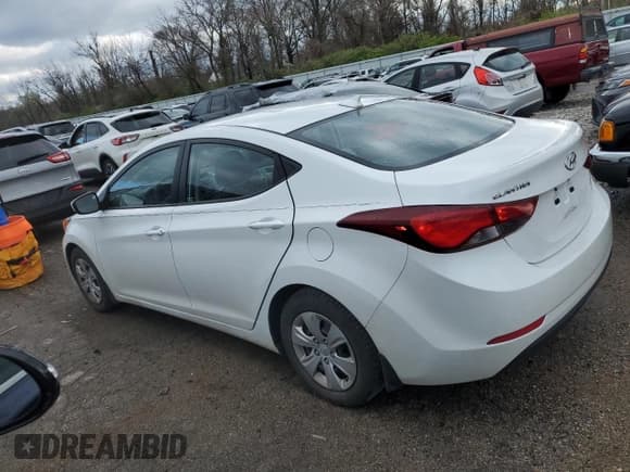 ✅ 2016 Hyundai Elantra SE • VIN: 5NPDH4AE4GH775040 • Lot: 48268434. Listed on Copart with 79,084 mi. Free auction sales archive from the USA and detailed vehicle history report at DreamBid. Image 2.