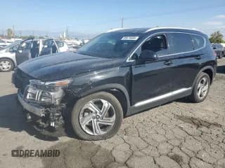 ✅ 2021 Hyundai Santa Fe SEL • VIN: 5NMS24AJ1MH334223 • Lot: 89676665. Listed on Copart with 33,629 mi. Free auction sales archive from the USA and detailed vehicle history report at DreamBid. Image 1.