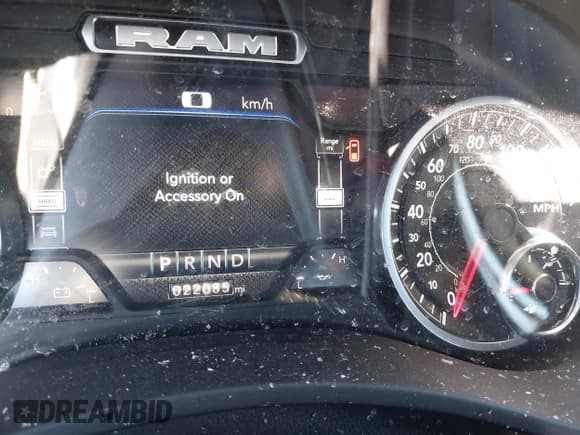 ✅ 2022 Ram 2500 Big Horn • VIN: 3C6UR5DJ7NG337928 • Lot: 41312397. Listed on IAAI with 22,085 mi. Free auction sales archive from the USA and detailed vehicle history report at DreamBid. Image 7.