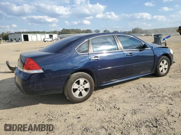 ✅ 2011 Chevrolet Impala LT Fleet • VIN: 2G1WG5EK1B1265250 • Lot: 87200885. Listed on Copart with 125,823 mi. Free auction sales archive from the USA and detailed vehicle history report at DreamBid. Image 3.