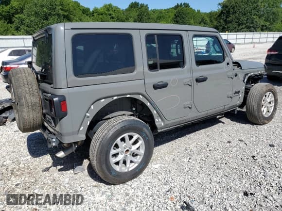 ✅ 2023 Jeep Wrangler Sport S • VIN: 1C4HJXDN8PW628152 • Lot: 64409585. Listed on Copart with 20,405 mi. Free auction sales archive from the USA and detailed vehicle history report at DreamBid. Image 3.
