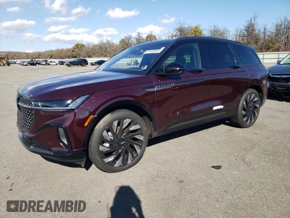 ✅ 2025 Lincoln Nautilus Reserve • VIN: 5LMPJ8K44SJ901727 • Lot: 87432845. Wystawiony na Copart z przebiegiem Nie podano. Bezpłatny archiwum sprzedaży aukcyjnych z USA i szczegółowy raport historii pojazdu na DreamBid. Zdjęcie 1.