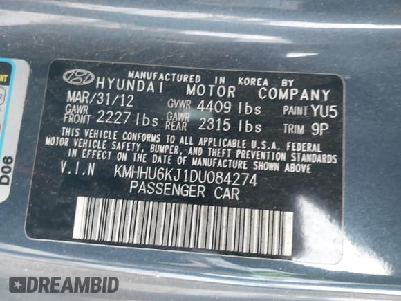 ✅ 2013 Hyundai Genesis Coupe R-Spec • VIN: KMHHU6KJ1DU084274 • Lot: 41755586. Wystawiony na IAAI z przebiegiem 151 114 mil. Bezpłatny archiwum sprzedaży aukcyjnych z USA i szczegółowy raport historii pojazdu na DreamBid. Zdjęcie 9.