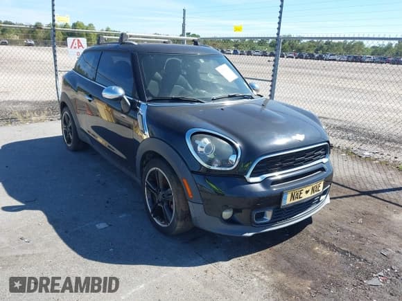✅ 2013 MINI Paceman S • VIN: WMWSS5C57DWN49363 • Lot: 43535581. Listed on IAAI with 116,491 mi. Free auction sales archive from the USA and detailed vehicle history report at DreamBid. Image 1.