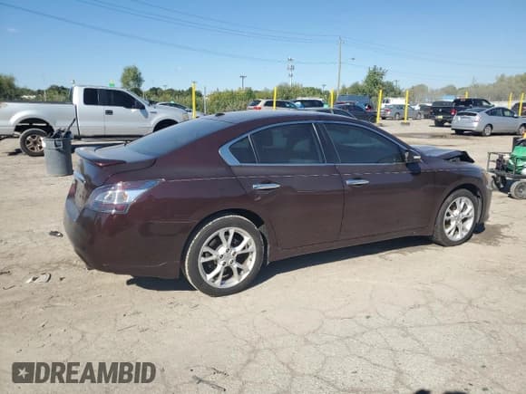 ✅ 2014 Nissan Maxima SV • VIN: 1N4AA5AP1EC458426 • Lot: 82258185. Listed on Copart with 157,368 mi. Free auction sales archive from the USA and detailed vehicle history report at DreamBid. Image 3.