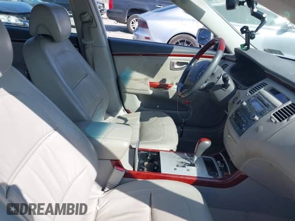 2008 Hyundai Azera Limited с VIN KMHFC46F68A256391, выставлен на аукционе IAAI как лот 41669788 с пробегом 203 636 миль миль и . История ставок и продаж доступна на DreamBid. Изображение 5.