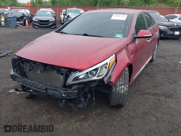 ✅ 2016 Hyundai Sonata Sport • VIN: 5NPE34AFXGH389119 • Лот: 42182734. Опубликован ранее на IAAI с пробегом 92 966 миль. Бесплатный доступ к архиву аукционных продаж из США и подробный отчёт об истории автомобиля на DreamBid. Изображение 6.