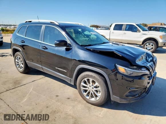 ✅ 2021 Jeep Cherokee Latitude Lux • VIN: 1C4PJLMX7MD151209 • Lot: 86185525. Listed on Copart with 47,385 mi. Free auction sales archive from the USA and detailed vehicle history report at DreamBid. Image 4.