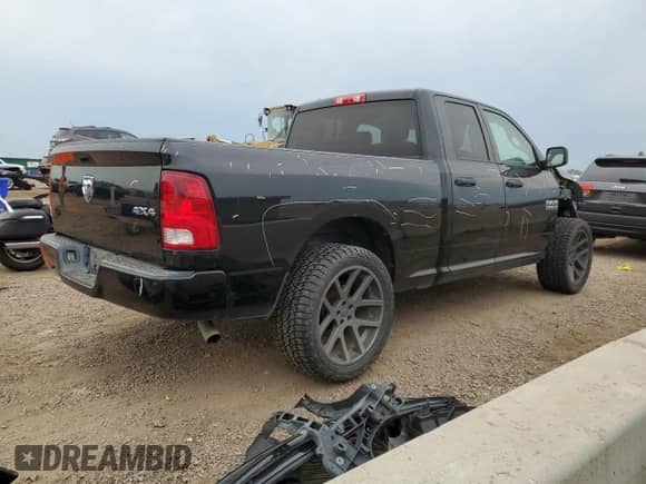 2016 Ram 1500 Express with VIN 1C6RR7FG8GS310493, listed as a Copart auction lot 67132185 with 167,173 mi miles and Salvage title. Bid and sale history available at DreamBid. Image 3.