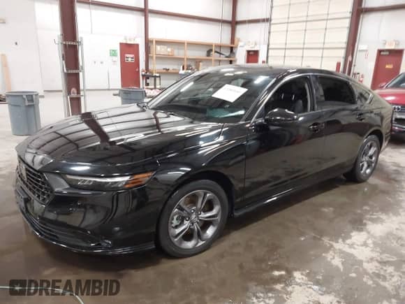 2023 Honda Accord EX-L with VIN 1HGCY2F6XPA039424, listed as a IAAI auction lot 42080880 with Not provided miles and . Bid and sale history available at DreamBid. Image 2.