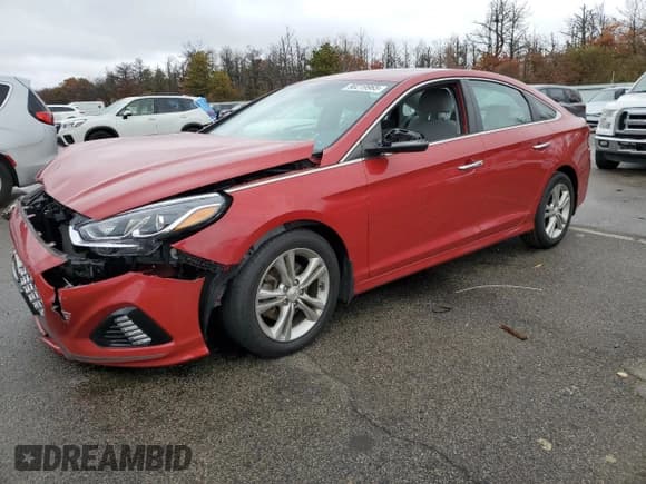 ✅ 2019 Hyundai Sonata SEL • VIN: 5NPE34AFXKH804559 • Lot: 90219965. Listed on Copart with 52,653 mi. Free auction sales archive from the USA and detailed vehicle history report at DreamBid. Image 1.
