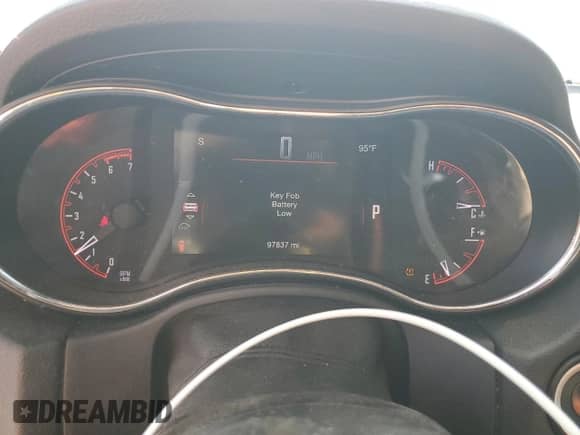 2017 Dodge Durango R/T with VIN 1C4SDHCT2HC936567, listed as a Copart auction lot 81798715 with 97,837 mi miles and Salvage title. Bid and sale history available at DreamBid. Image 9.