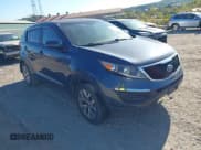 ✅ 2014 Kia Sportage LX • VIN: KNDPBCAC4E7586543 • Lot: 43343871. Listed on IAAI with 116,843 mi. Free auction sales archive from the USA and detailed vehicle history report at DreamBid. Image 1.