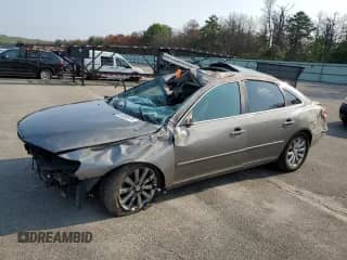 2009 Hyundai Azera Limited with VIN KMHFC46F29A426845, listed as a Copart auction lot 66898875 with 92,442 mi miles and Salvage title. Bid and sale history available at DreamBid. Image 1.