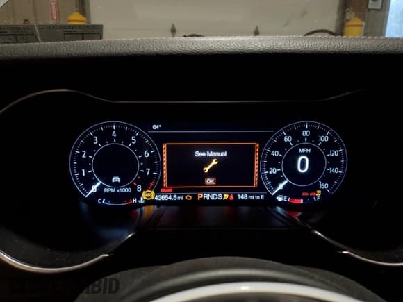 ✅ 2020 Ford Mustang GT Premium • VIN: 1FA6P8CF6L5129622 • Lot: 89732465. Listed on Copart with 43,654 mi. Free auction sales archive from the USA and detailed vehicle history report at DreamBid. Image 9.