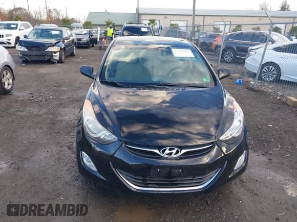 ✅ 2013 Hyundai Elantra GLS • VIN: 5NPDH4AE1DH385220 • Lot: 43788863. Listed on IAAI with 107,161 mi. Free auction sales archive from the USA and detailed vehicle history report at DreamBid. Image 12.