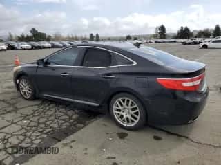 2013 Hyundai Azera z VIN KMHFH4JG0DA258021, wystawiony jako Copart lot #49187915 z przebiegiem 141 798 mil mil oraz Szkoda całkowita • Salvage title. Historia ofert i sprzedaży dostępna na DreamBid. Obrazek 2.