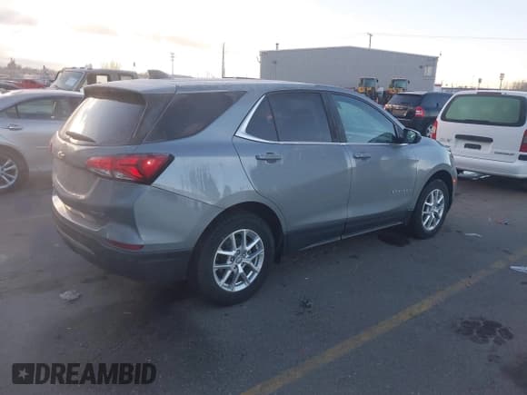 ✅ 2023 Chevrolet Equinox LT • VIN: 3GNAXTEG6PS213164 • Lot: 43828686. Listed on IAAI with 53,758 mi. Free auction sales archive from the USA and detailed vehicle history report at DreamBid. Image 4.