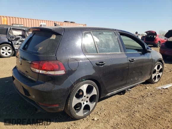 ✅ 2011 Volkswagen Golf GTI w/Sunroof PZEV • VIN: WVWHD7AJXBW291128 • Lot: 75254834. Listed on Copart with 143,944 mi. Free auction sales archive from the USA and detailed vehicle history report at DreamBid. Image 3.