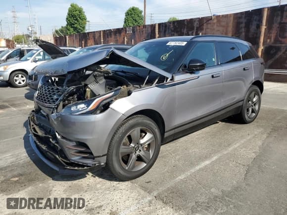 ✅ 2022 Land Rover Range Rover Velar R-Dynamic S • VIN: SALYT2EX2NA334469 • Лот: 67752405. Опубликован ранее на Copart с пробегом 55 308 миль. Бесплатный доступ к архиву аукционных продаж из США и подробный отчёт об истории автомобиля на DreamBid. Изображение 1.