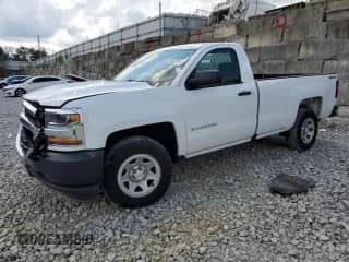 2016 Chevrolet Silverado 1500 Work Truck z VIN 1GCNKNEH1GZ361092, wystawiony jako Copart lot #67432695 z przebiegiem 61 043 mil mil oraz Szkoda całkowita • Salvage title. Historia ofert i sprzedaży dostępna na DreamBid. Obrazek 1.