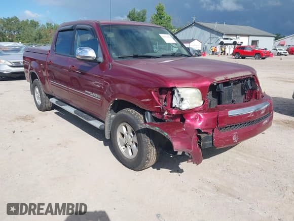 ✅ 2006 Toyota Tundra SR5 • VIN: 5TBET34136S557629 • Lot: 43014854. Listed on IAAI with 177,873 mi. Free auction sales archive from the USA and detailed vehicle history report at DreamBid. Image 1.