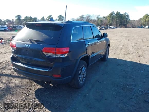 ✅ 2014 Jeep Grand Cherokee Limited • VIN: 1C4RJFBG0EC324217 • Lot: 43888563. Listed on IAAI with 158,725 mi. Free auction sales archive from the USA and detailed vehicle history report at DreamBid. Image 4.